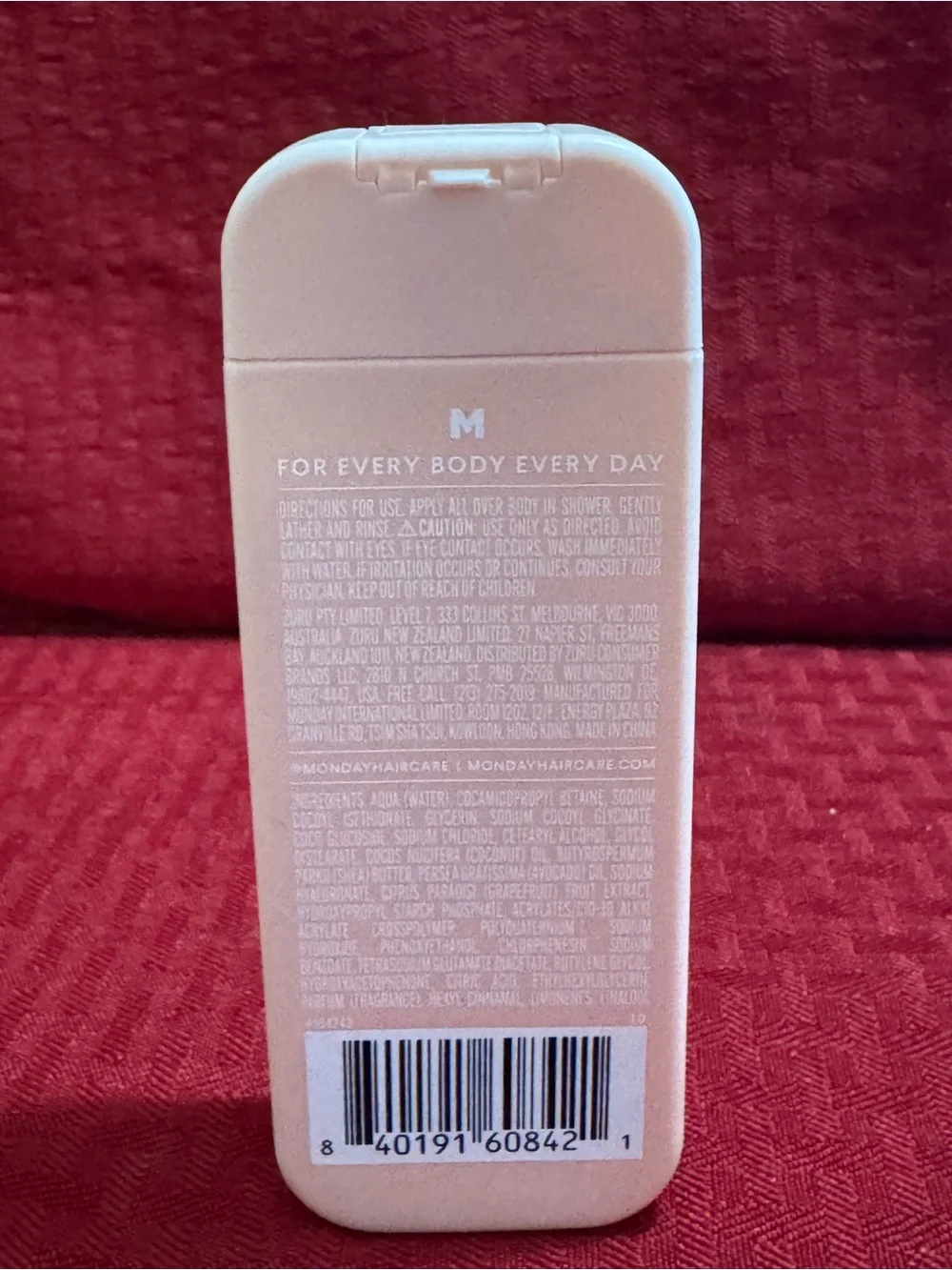 Monday moisture body